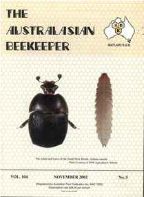 Publication, The Australasian Beekeeper. (Pender Bros Pty. Ltd.). Maitland, 1939-2014, 1939