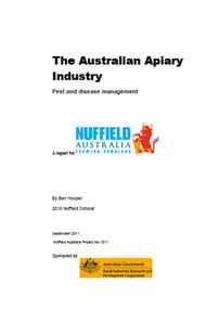 Publication, The Australian apiary industry: pest and disease management. (Hooper, Ben). Moana, 2011