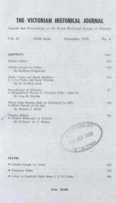 Publication, Thomas Bolton: a pioneer beekeeper of Victoria. (Bolton, H.C.). [Melbourne], 1976, 1976