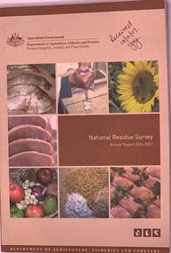 Publication, National Residue Survey Annual Report 2006-2007 (Dept of Agriculture, Fisheries and Forestry), 2007