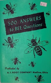 Publication, 500 Answers to Bee Questions, 1978