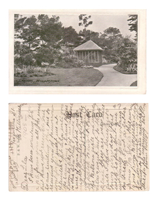 Postcard – Williamstown Botanic Gardens, c1900-1920