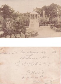 Postcard - Willliamstown Botanic Gardens