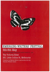 2005 Festival Program, Emerging Writers' Festival Program 2005