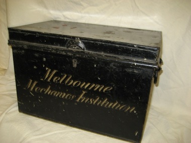 Metal Document Box, Melbourne Athenaeum, unknown date