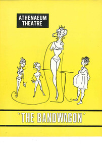 Theatre program, Douglass Advertising Service, The Bandwagon (play) performed at the Athenaeum Theatre in 1970, 1970