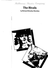 Theatre program, The Rivals (play) by Richard Brinsley Sheridan performed by the Melbourne Theatre Company at the Athenaeum Theatre commencing 7 August 1979