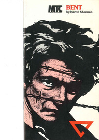 Theatre program, Bent (play) by Martin Sherman performed  by the Melbourne Theatre Company at the Russell Street Theatre in 1980