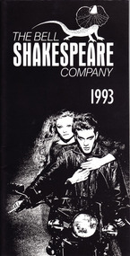 Theatre program, Bell Shakespeare Company, Bell Shakespeare Company - Season brochure 1993