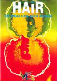 Theatre Program, Hair - The Tribal Love Rock Musical(musical)staged by Nigel Triffitt, Graeme Blundell and David Atkins performed at the Athenaeum Theatre in September 1991