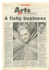Newspaper Review, Lift-Off Live (play) performed at Athenaeum Theatre commencing 28 June 1996 presented by Australian Children's Television Foundation
