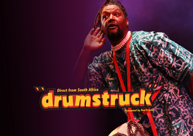 Theatre Poster, Drumstruck direct from Africa  (South Africa) (interactive musical) performed at The Athenaeum on 8th May 2015
