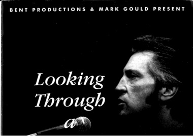 Theatre Program, Looking Through a Glass Onion