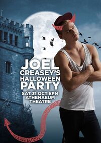web page, You'll die laughing: Joel Creasey performs at the Athenaeum on 31 October 2015