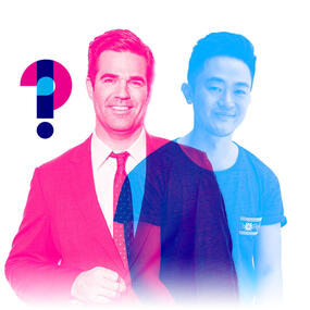 Theatre program, Are cockroaches attracted to human tears, and if so, why? (festival)performed Rob Delaney and Benjamin Law for the Wheeler Centre Festival of Questions  held at Athenaeum Theatre on Friday 27 November 2015