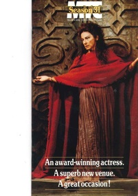 Season Brochure, MTC Melbourne Theatre Company Season 31 1984 Athenaeum Theatre and Athenaeum 2