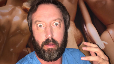 Poster, Tom Green Live (comedian) performing 23 to 28 March 2016 at Melbourne Athenaeum Theatre as part of Melbourne International Comedy Festival