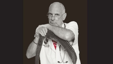 Theatre Poster, Dicing With Dr Death performing at Melbourne Athenaeum Theatre on 03 April 2016 as part of Melbourne International Comedy Festival