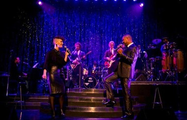 Theatre Flyer, Let’s Get It On – The Life & Music of Marvin Gaye ( musical) performed at Melbourne Athenaeum Theatre 9-13 Sept 2014
