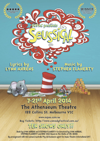 Newspaper Article, Seussical – The Musical (musical comedy) for MICF performed at Melbourne Athenaeum Theatre 7-21 April 2014
