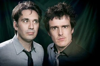 Poster, Chris Taylor & Andrew Hansen: One Man Show - Athenaeum Theatre 23rd to 26th April 2014 as part of the Melbourne International Comedy Festival 2014