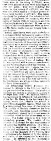 Newspaper Article, Rev. R. T. Walker - Presbyterian General Assembly - luncheon at which about 200 ladies and gentlemen attended Melbourne Athenaeum Hall - South Australian Register, Saturday 21 November 1874