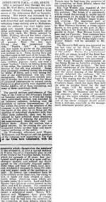 Newspaper Article, Carl Hertz (conjurer, illusionist, and prestidigitator) 10 - 24 July 1897: at the Athenaeum Hall, Melbourne