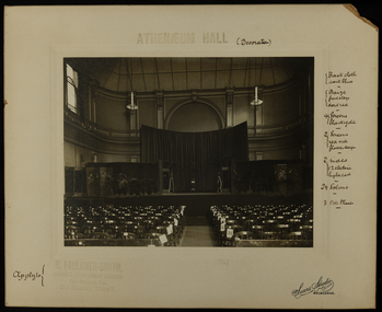 Photograph, Athenaeum Hall, circa 1920