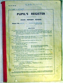Pupils Register