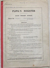 Pupils Register