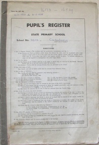 Pupils Register
