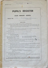 Pupils Register