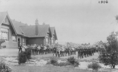 Photograph, South side of school