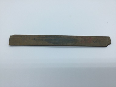 Wooden ruler, Unknown