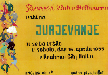 Invitation to a dance, Jurjevanje - St George celebration 1955