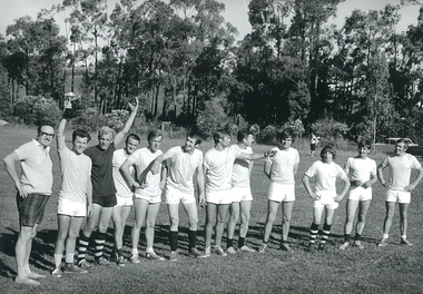 Photo, First Slovenian soccer team at Wandin East 1956, 1956