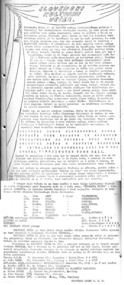 Newsletter telling members of the upcoming Cultural Evening with a drama play, First Slovenian Cultural Evening with a Drama group performance, 1957