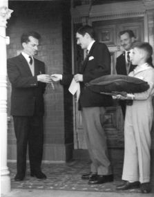 Photo, Presentation of the Key to the new Slovenski Dom - Slovenian Centre in 1960, 1960