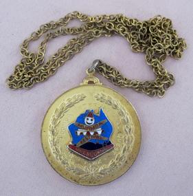 Gold Medal, Medal for participation at Moomba parade in 1962, 1962