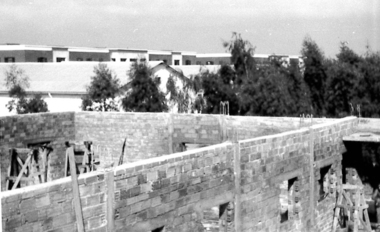 Camp Latina, photo, Camp Latina, in the back quarters for singles, 1960