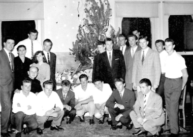 Christmas celebration at Baraga House, photo, Christmas celebration at Baraga House