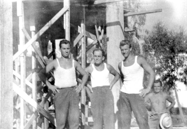 Camp Latina, photo, New supervisor, camp Latina, 1960, Tom-Dalmacia, Pero-Istria, A Markic