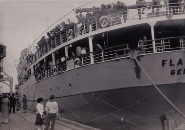 Flaminia, On board Flaminia, L Markic, 1960