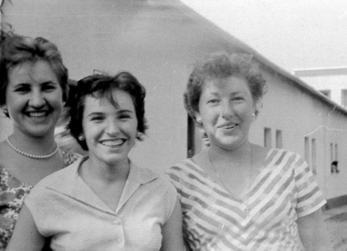 Camp Latina, Slovenian girls, camp Latina, 1960