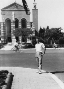 Photo, Town Latina Parish church, L Markic, Summer 1960