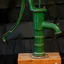 Full view of pump from side angle