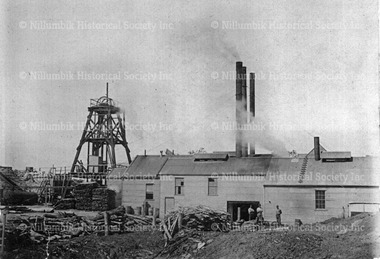Diamond Creek Gold Mine had three boilers one of which was used by the Union Gold Mine