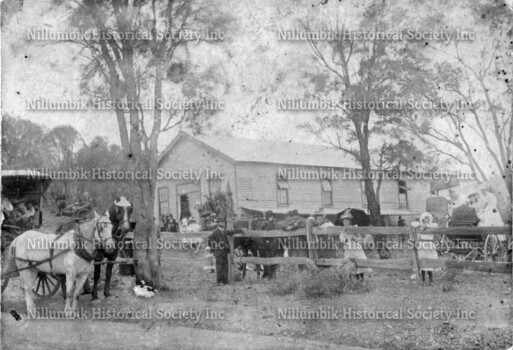 Horticultural Hall Diamond Creek in its first location pre 1879