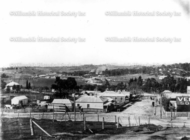 Photograph - Black & white photograph, Diamond Creek c1915