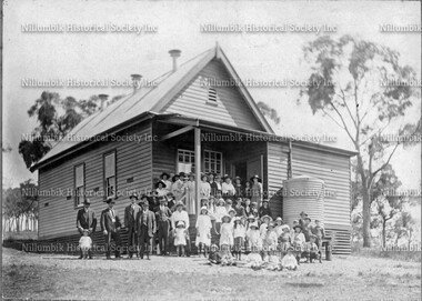 The first building at Wattle Glen State School c1922